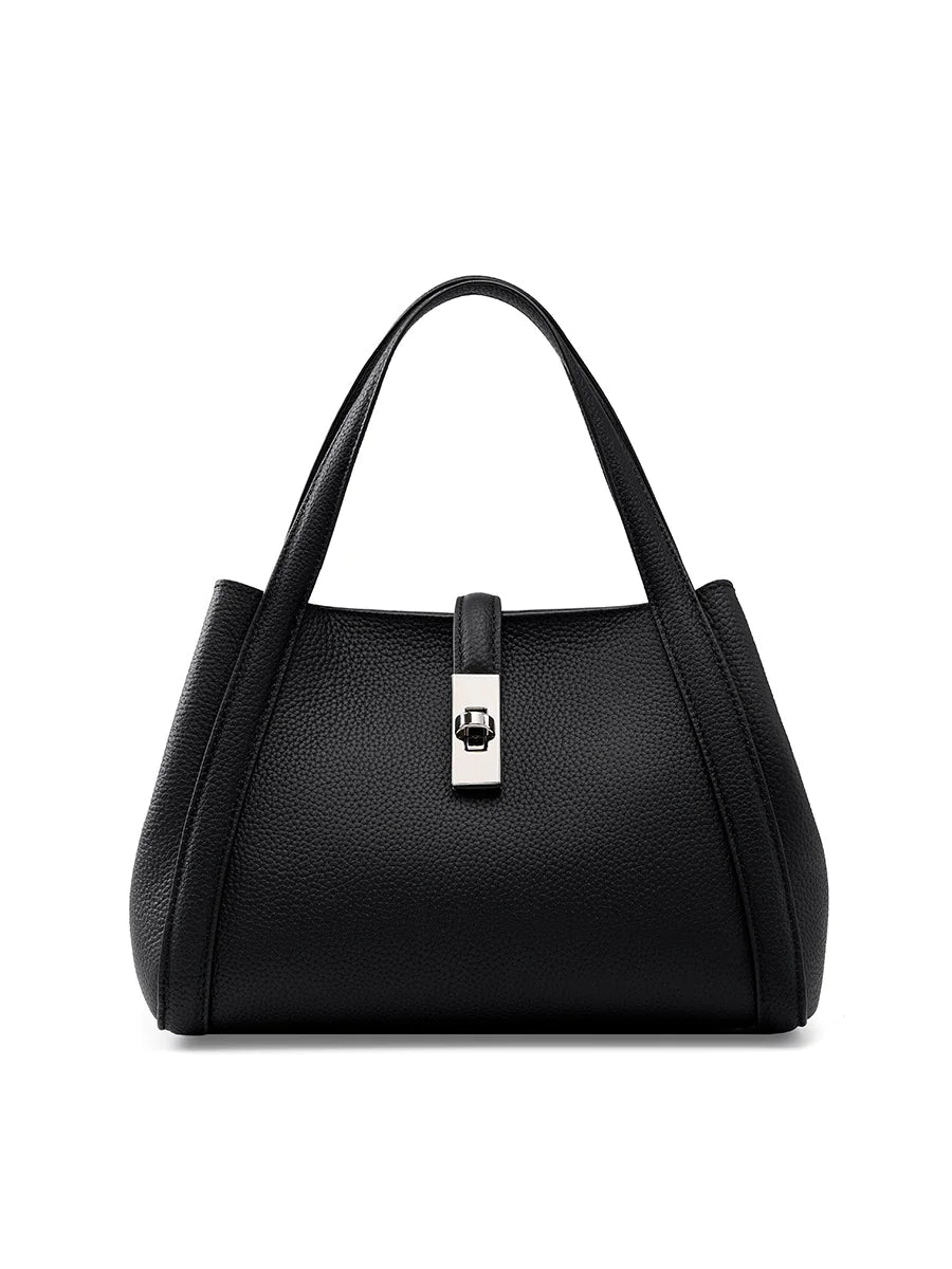 Fashionable Korean-style Large-capacity Leather Handbag