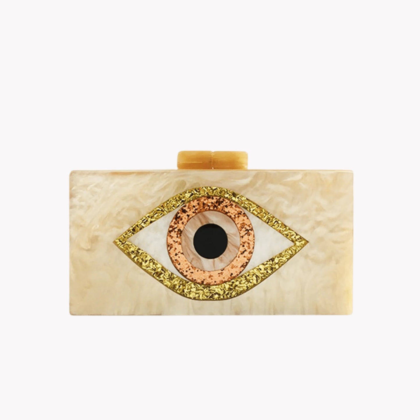 Eye Acrylic Clutch Handbag